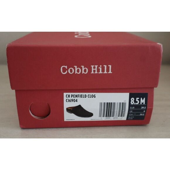 Cobb Hill CI6904 Women's Sz 8.5M Black Penfield Slip-On Clogs - Picture 10 of 10